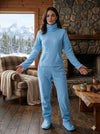 Unisex Kids & Adult Ultra-Warm Polar Fleece One-Piece Footed Pajamas with Lockable Zipper (Front or Back)