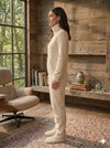 Unisex Kids And Adult Ultra-Warm Polar Fleece One-Piece Footed Pajamas with Lockable Zipper (Front or Back)