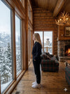 Cozy Black Sherpa Fleece| Warm Borg One Piece | Winter Lounge Outfit | Zip Up Romper | Soft Plush Cold Weather Wear
